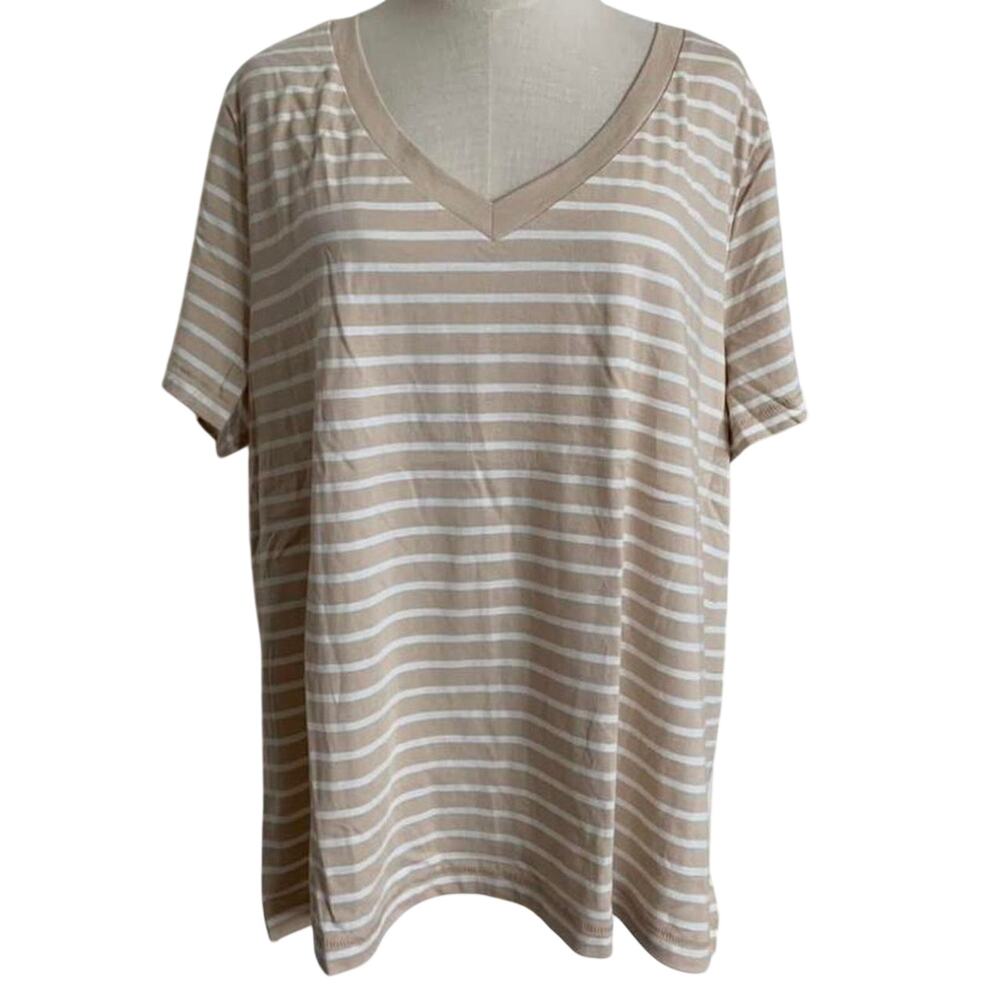 NWT Gap Organically Grown Cotton Vintage V-Neck T-Shirt - Size XXL MSRP $29.50